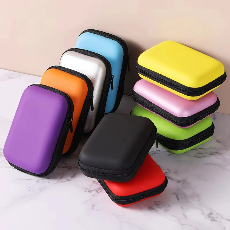 Sundries cestovné úložné vrecko nabíjacie puzdro pre balenie slúchadiel prenosné prenosné káblové organizátor Electronics Storage