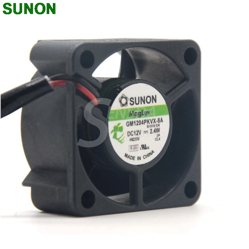 Sunon 4020 GM1204PKVX-8A 12V 2,4W 2WIRE SERVER COLLING VENTILÁR