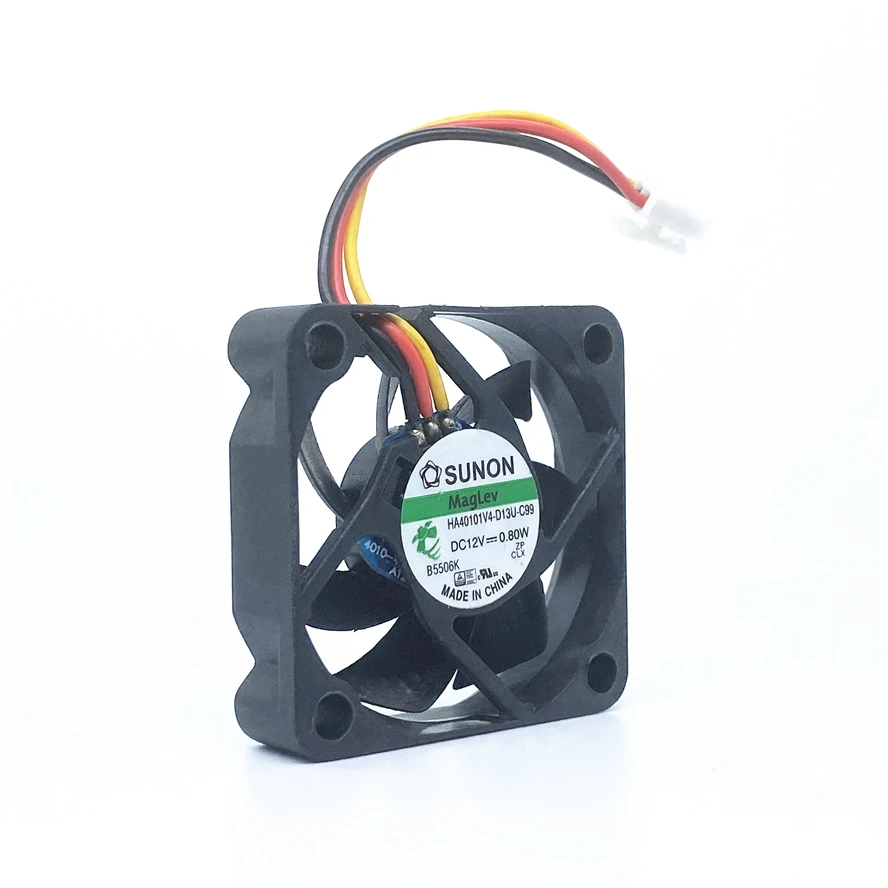Sunon Maglev 4010 40 mm 40x40x10mm chladiaci ventilátor 4cm HA40101V4-D13U-C99 DC12V 0,8W pre 3D tlačiareň North Bridge Chip Fan 3pin