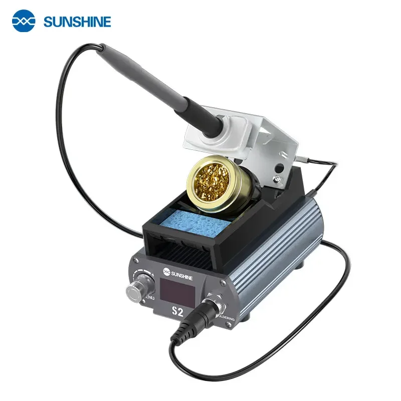 Sunshine S2 210 Precision Soining Station Support C210 Železné špičky Veľké spájkové spojy Rýchlo vykurujúce zváraciu stanicu