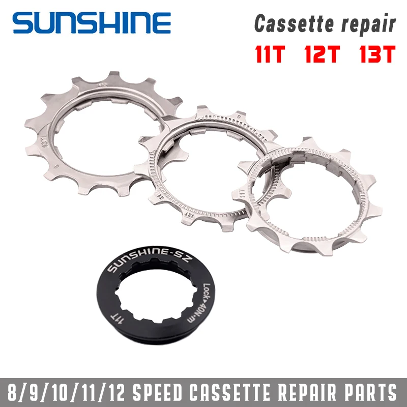 Sunshine-Sz Bicycle Flywheel Pastory Opravy dielov 11 Speed ​​Bike Cassette 11T 12T 13T