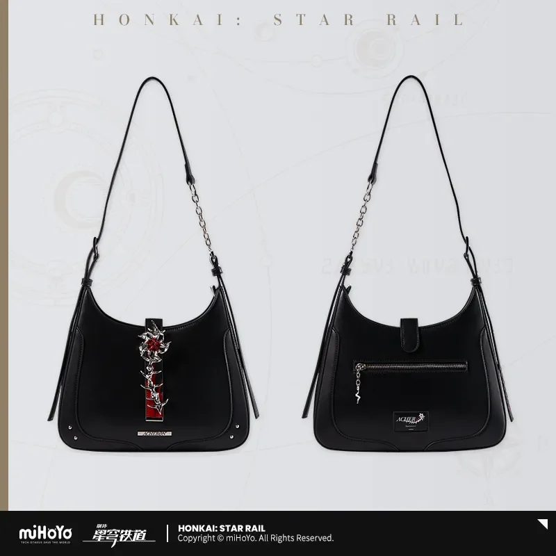 Sunsyea Honkai Star Rail Oficiálny tovar Mihoyo Original Authentic Temes Series Acheron Saddle Bag Bag