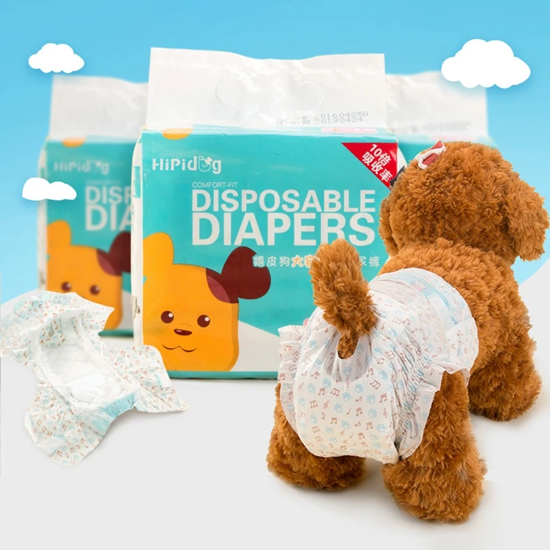 Super absorpcia samica psie plienky Pet Pet menštruačné fyziologické nohavice Netesné plienky nohavice priedušné