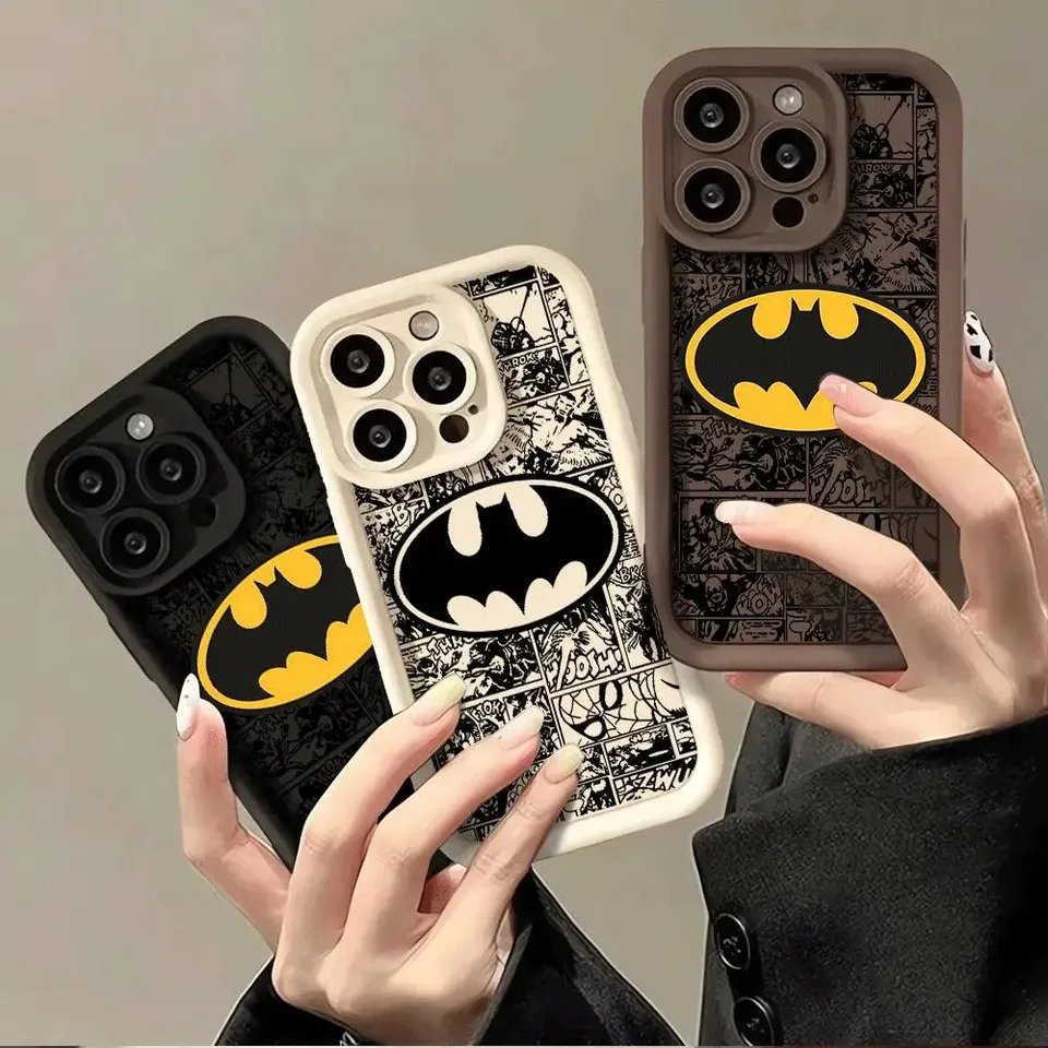 Super B-Batmans-Logo telefónny prípad pre OPPO Realme 12 8 8i 7i 11 C11 C12 C15 C20 C21Y C31 C33 C35 C53 C55 4G 5G Kryt