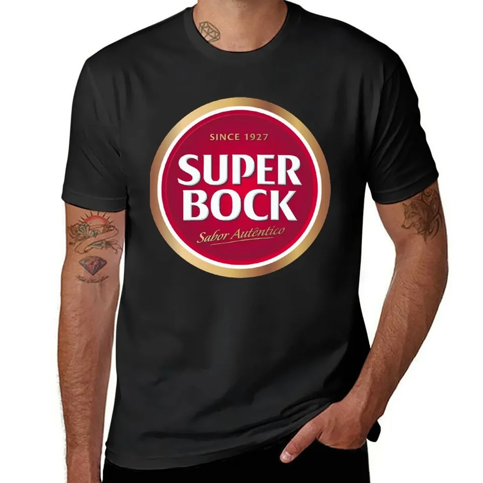 Super Bock od roku 1927 Tričko Logo Summer 2025 Kawaii Clothes Valentines Boutique Clothes Mens Vintage T tričká