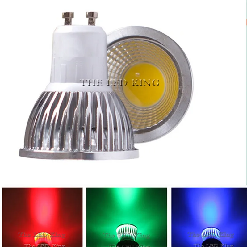 Super Bright GU10 LED žiarovka 7W 10W 15 W LED žiarovka LIVE LIGH GU10 COB GU 10 LED Spotlight Warm/White White Red Blue Green Doprava zdarma