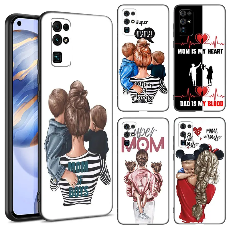 Super Dad Mom Baby Black Pase pre česť 70 90 200 Magic 4 5 6 Lite X5 X6A Plus x6s x7a x8a x8b x6 x7 x8 x9 4g x9a x9b 5g 5g