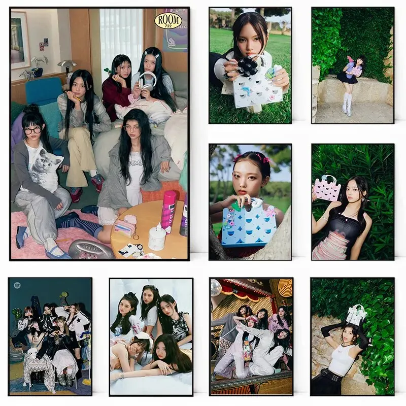 Super Fire Korean Girls Group New Jeans Plagát
