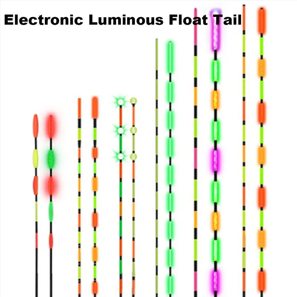 Super jasný nočný rybolov LED inteligentný plavák Top Luminous Ultra Citlivé elektronické plaváky Bóje vonkajšie rybárske doplnky