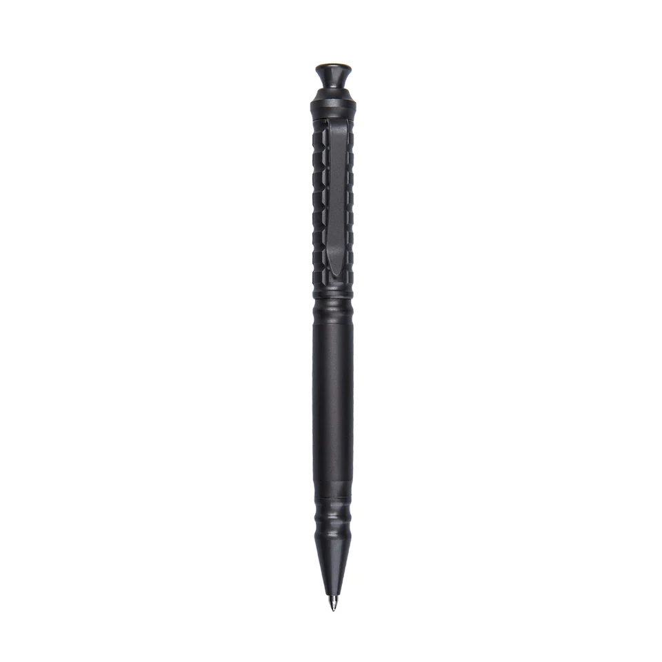 Super jemné sivé svetlo CNC Ti TC4 Titanium Metal Knock Ballpoint Pen Self -obrana prežitie zbraň EDC