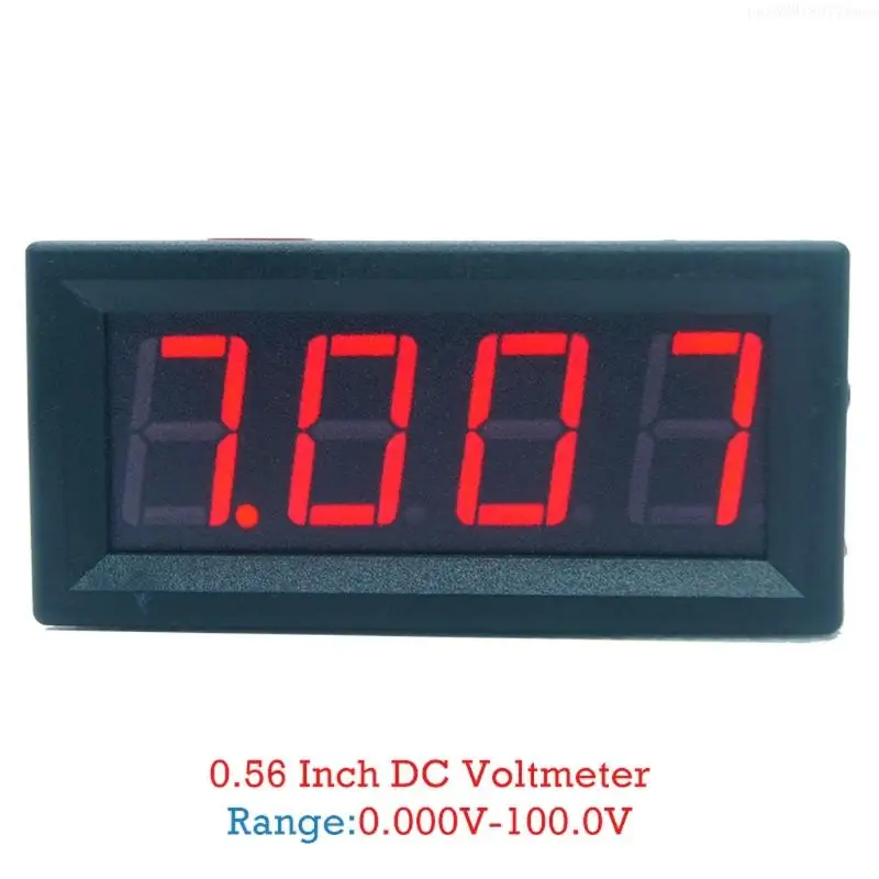 Super Mini 0,56 palca 4-ciferný voltmeter 100V pre 13 12 mini pixel 6/5/4 pixel 6/5/4