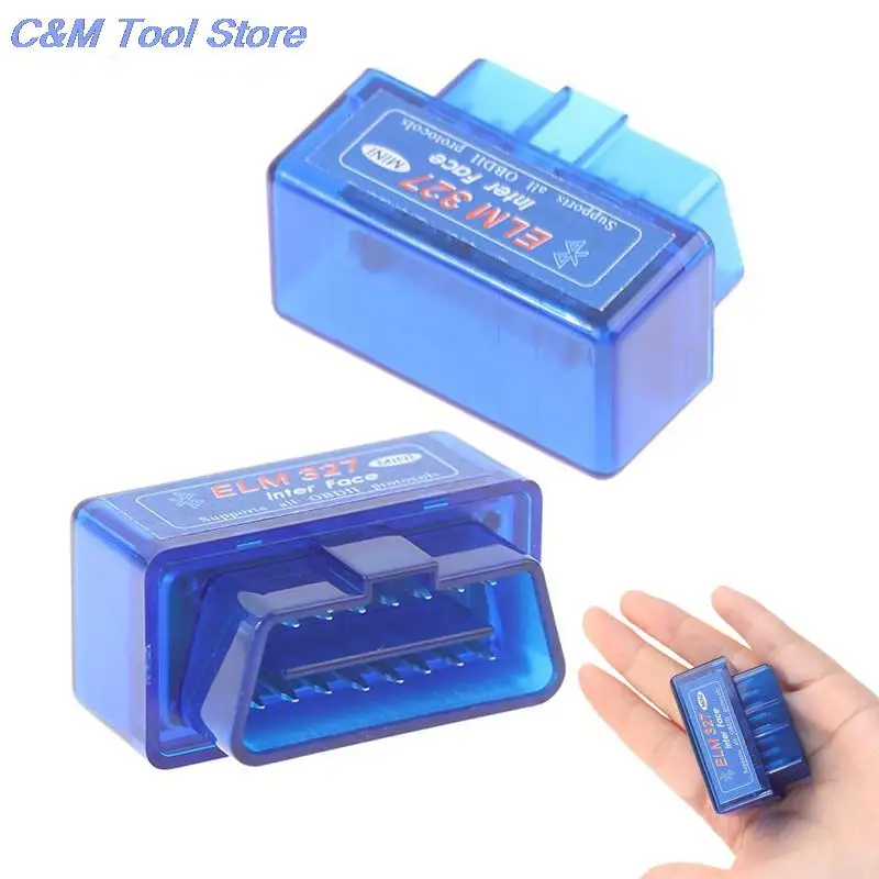 Super MINI ELM327 V2.1 Bluetooth kompatibilný PIC18F25K80 čip pracuje pre viacúčelové ELM ELM 327 V 1 5 OBD2 CAN-BUS Diagnostický nástroj