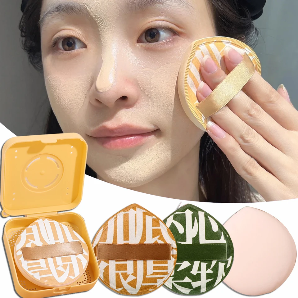 Super mäkká kozmetika Puffs veľké bavlnené cukrovinky Velvet prášok Puff Lake -up Liquid Foundation Huf
