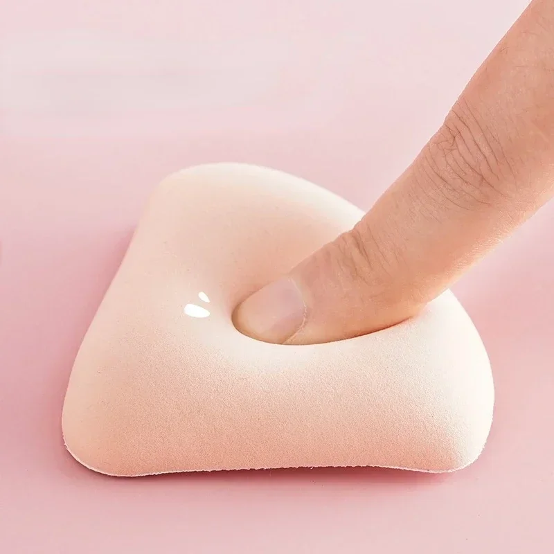 Super mäkký oblak Puff s krabicou okrúhly štvorcový make -up špongia Puff Duch vlhký duálny použitý kozmetický kozmetický make -up nástroj