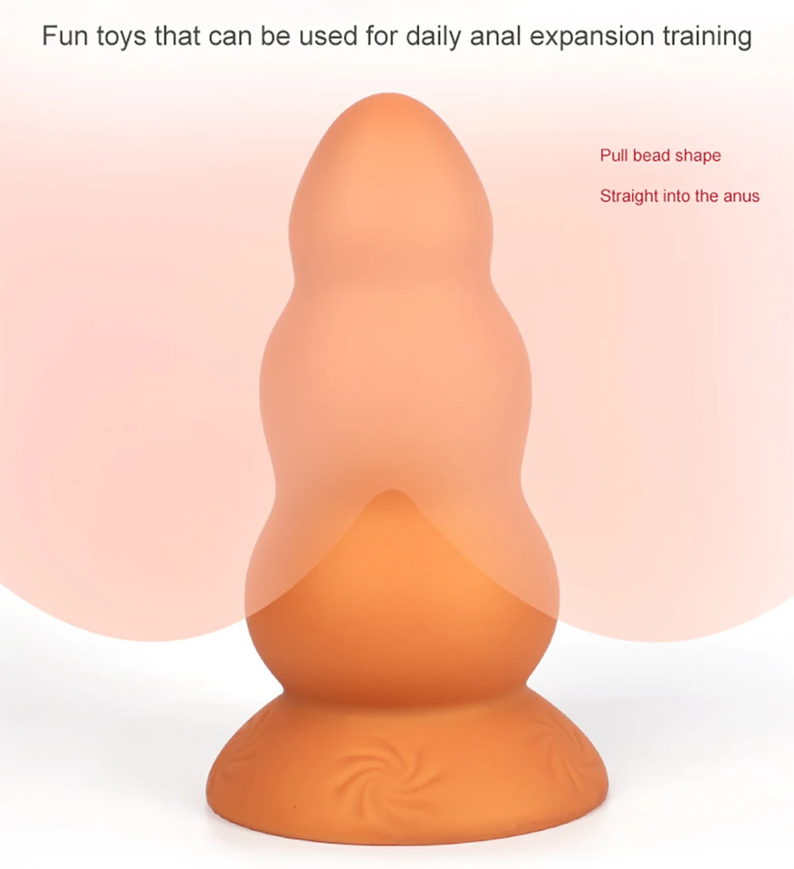 Super obrovský orgazmus unisex veľký butt análny plug vagínu expanzný vzor dildos hladký progresívny masáž prostaty dospelé hračky pre dospelých
