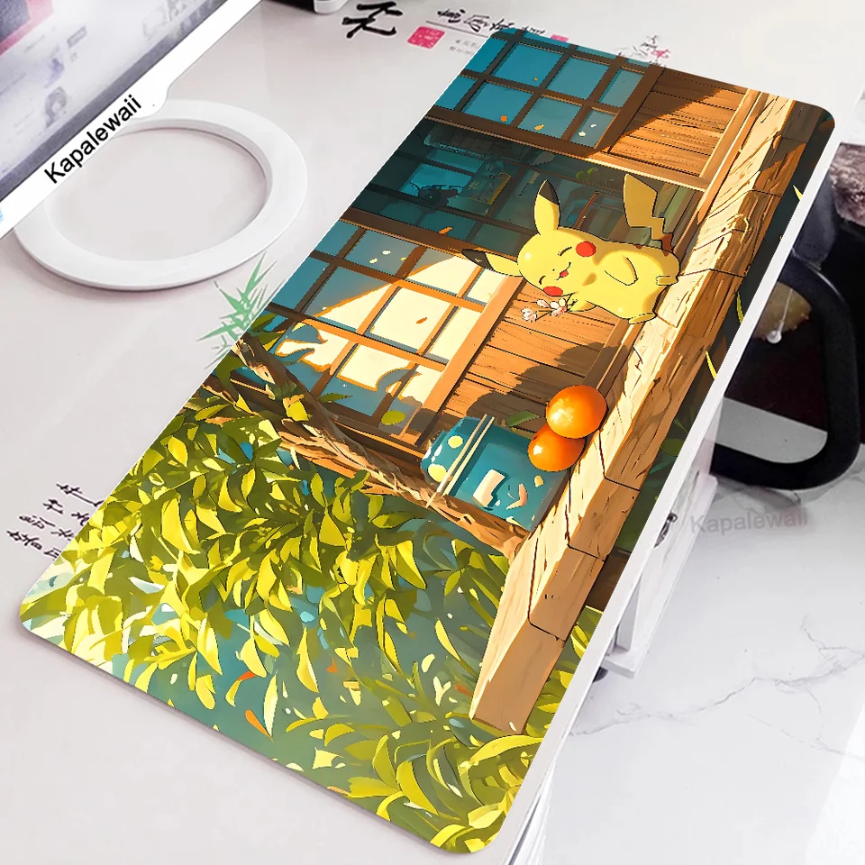 Super Power P-P-Pikachu Electroevolution MousePad Nové príchody Veľké herné myšpadl xl xxl gamer myš