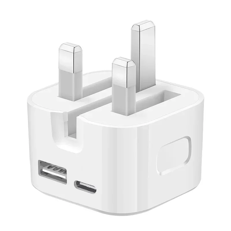 Super rýchle rýchle nabíjanie Duálne porty PD A+C 20W 35W UK GB AC Travel USB C nabíjačka pre iPhone 13 14 15 Samsung Xiaomi Telefón