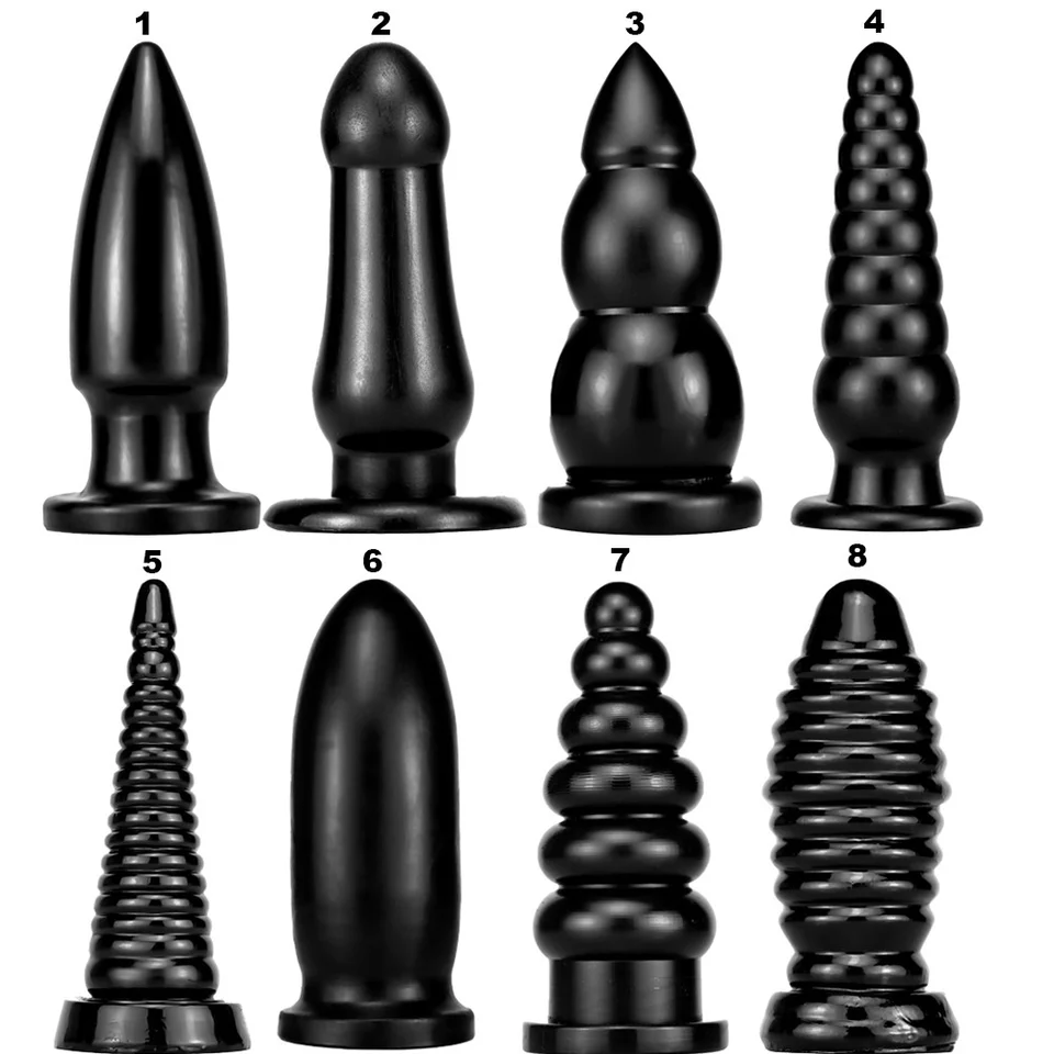 Super veľká análny dilatátor dilatátor análny masturbácia Simulovaná analplug buttplug dilatátor ženské masturbátory Massager prostaty