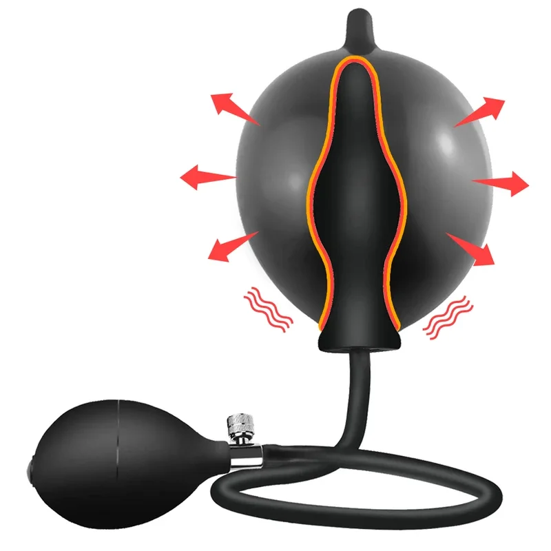 Super veľké nafukovacie obrovské veľké veľké dildo pump dilatátor rozšíriteľné zadky análne gule Sex Hračky Men Maságer prostaty