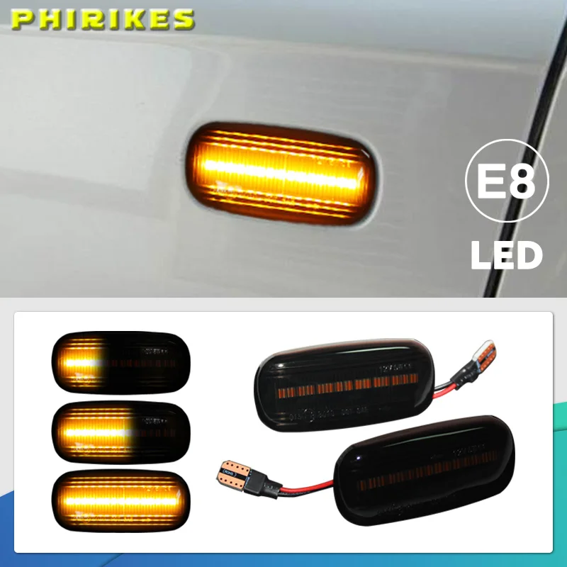 Superbové svetlo predného blatníka LED predného blatníka pre Audi A3 S3 8P A4 S4 RS4 B6 B7 B8 A6 S6 RS6 C5 C7 C6 05-08 Otočené signálne svetlo