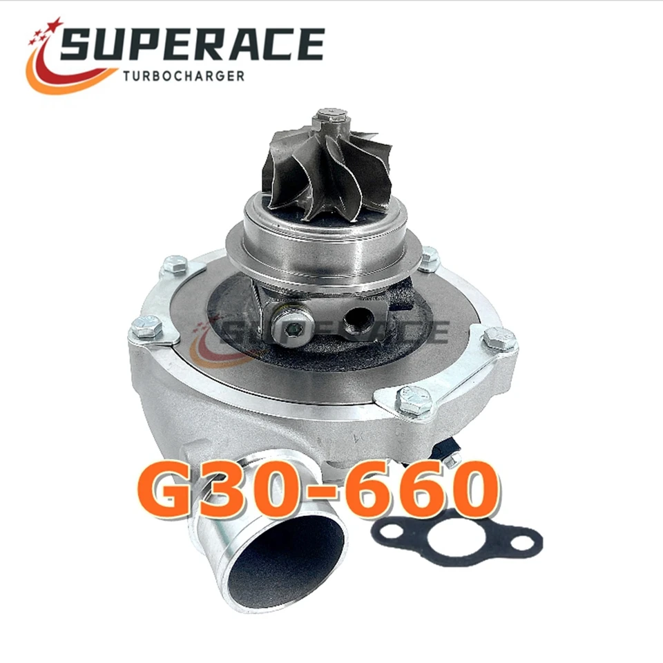 Supercore G30 660 Turbo guľôčkové ložisko G30-660 Turbocharger G Series Performance 880693-5001S Turbína Štandardné rotácie Rotácie pretekárske auto