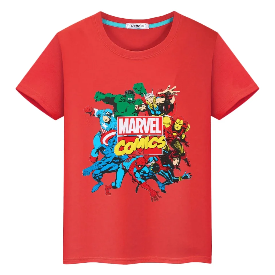 Superman 100%bavlnené tričko pre deti chlapec 10 rokov roztomilé topy y2k jeden kus Marvel Short Pride Trh tričko anime odpaliská pre deti dievčatá dievčatá