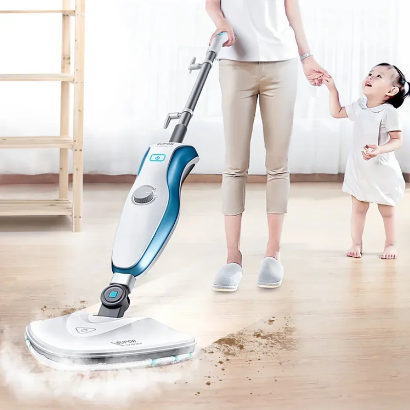 Supor parný mop reinigingsmachine Hoge Temperatuur podlaha Wasmachine Huishoudelijke multifunkcia Stoomreiniger 220V 220V