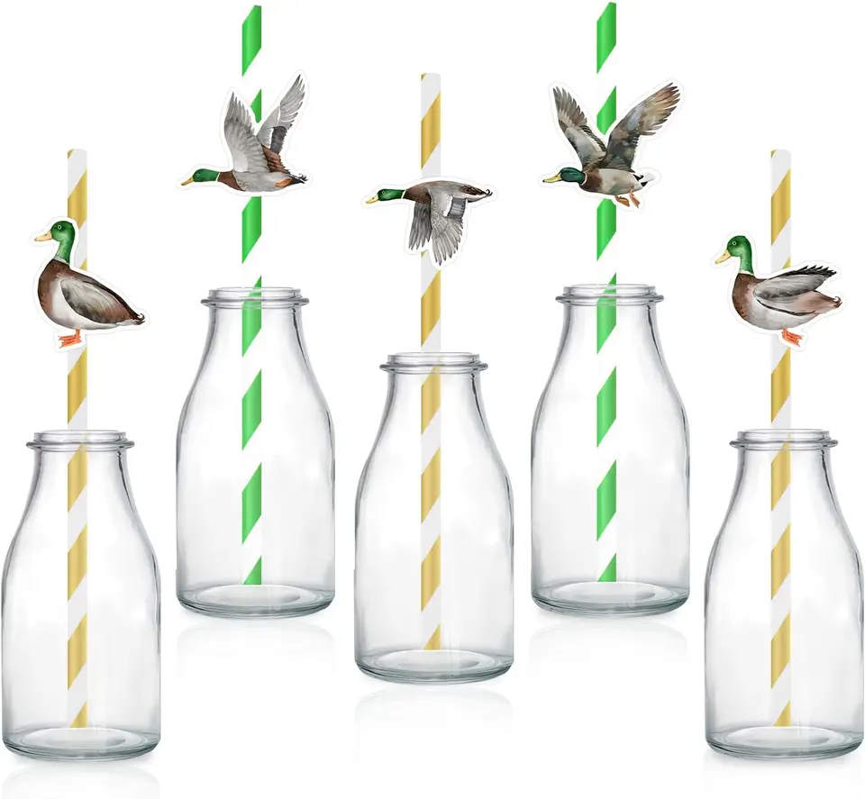 Sursurprise Mallard Duck Party Paper Paper Slams One Lucky Duck Birthday Decor Slaws Pre dospelých tínedžeri Brithday Party Supplies