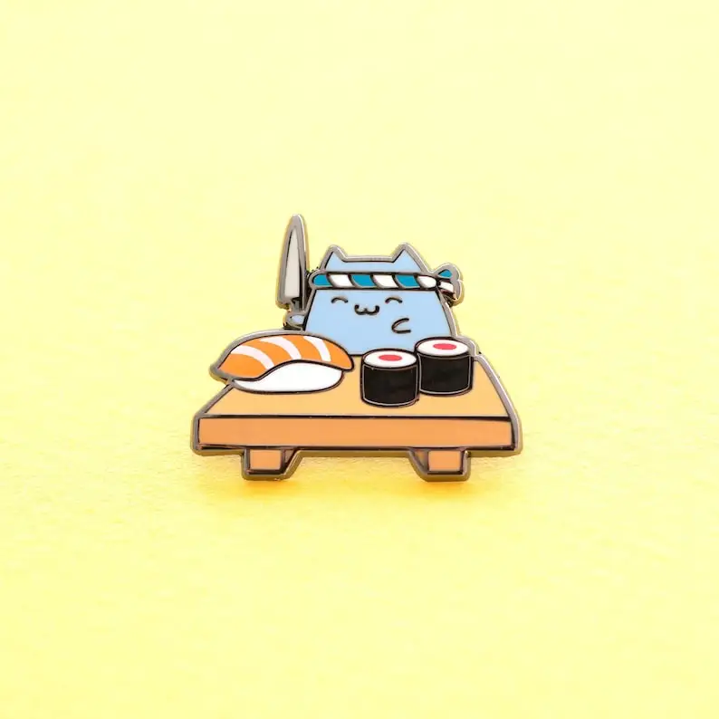 Sushi mačka roztomilý batoh smalt