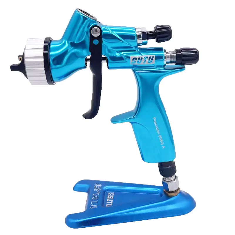 Sutu sprejová pištoľ 958g Vysoký atomizácia maľba pištole olej/voda na báze vzduchových náterov Airbrush Airbrush 1,3 mm trysky na farbenie pištole