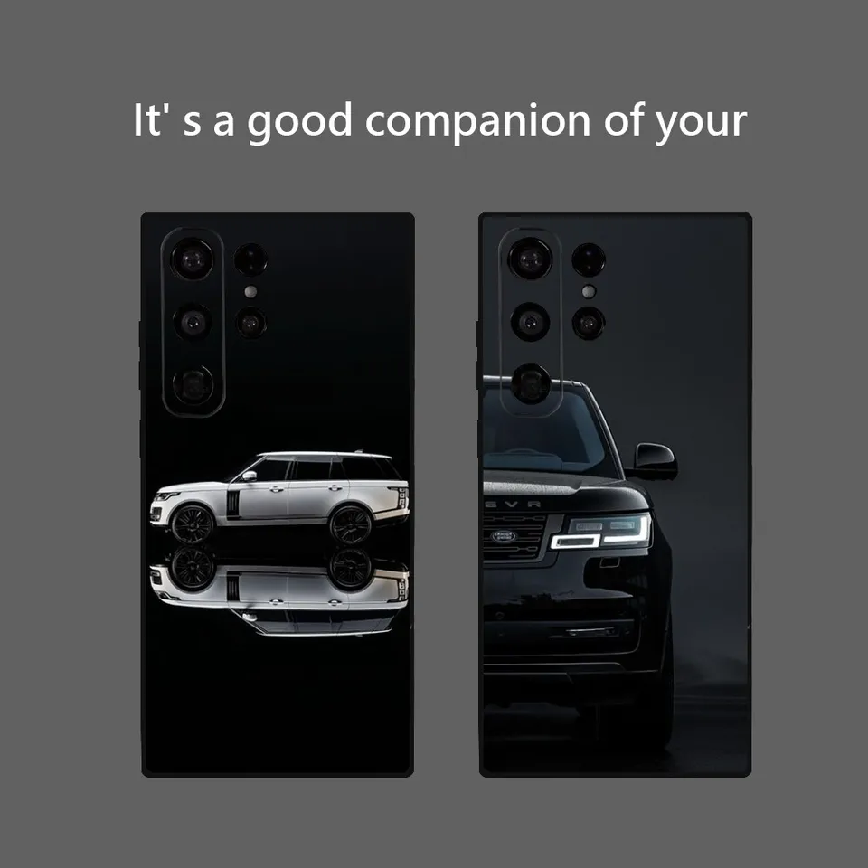 SUV CAR L-Land R-ROVERE PASE pre Samsung Galaxy S24 ULTRA S22 S23 Ultra S21 S20 5G Protect Soft Soft Silikone TPU Funda