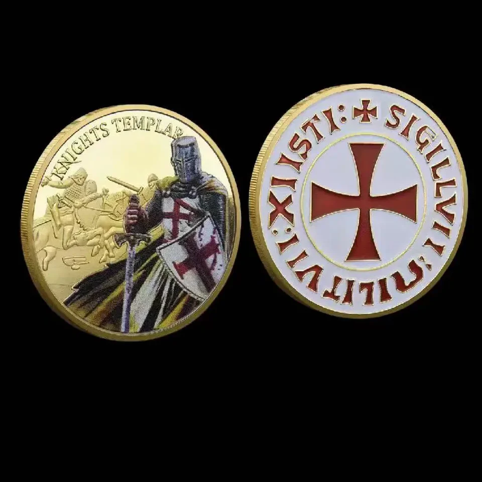 Suvenír Coin Knight Templar Medal American Militarative Coin