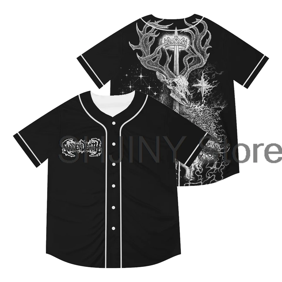 Svdden Death Lost Lands Jersey Baseball Bunks košele s krátkym rukávom Tee Ženy Men streetwear hip hop oblečenie