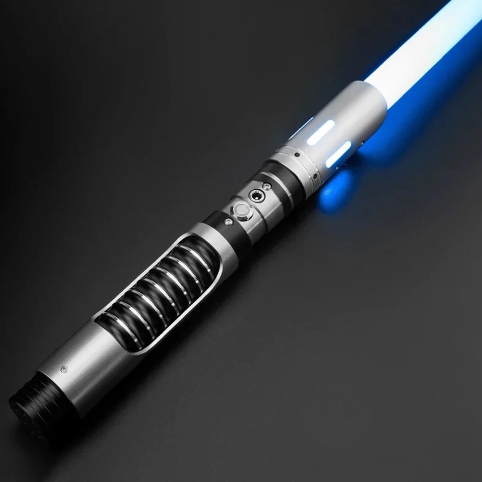 Svetelné stroje RGB Pixel 28 Sety SONTS SOND EFFECTS MODE laserový meč kovová rukoväť 12 farieb fx duel hračky cosplay