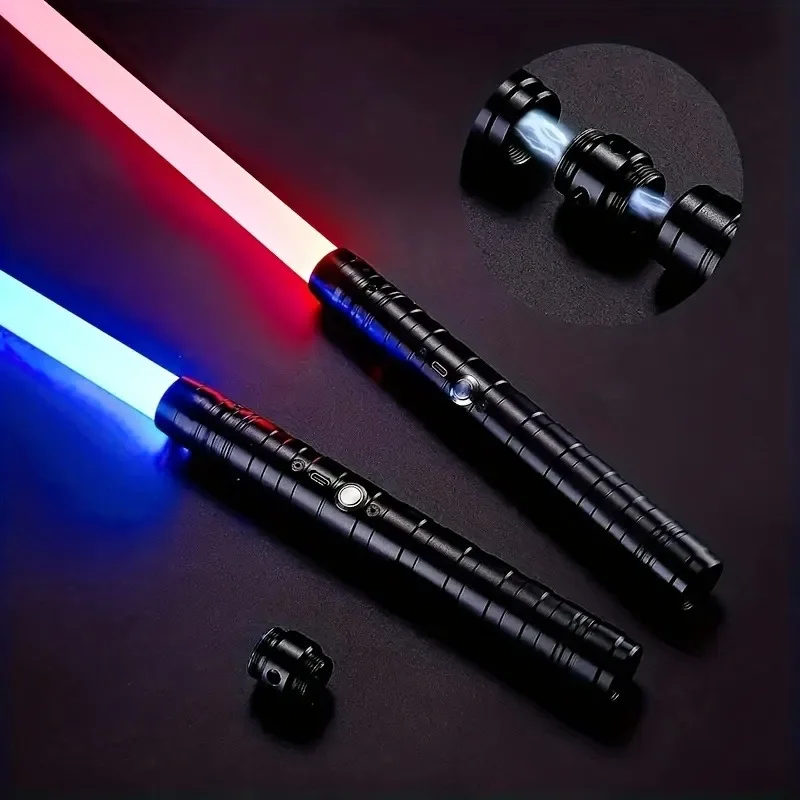 Svetelný meč FX-Saber Dueling-sila RGB-SWORD-Nabíjateľná kovová kovová hiltová sila FX Dueling Light Saber 7 Farby