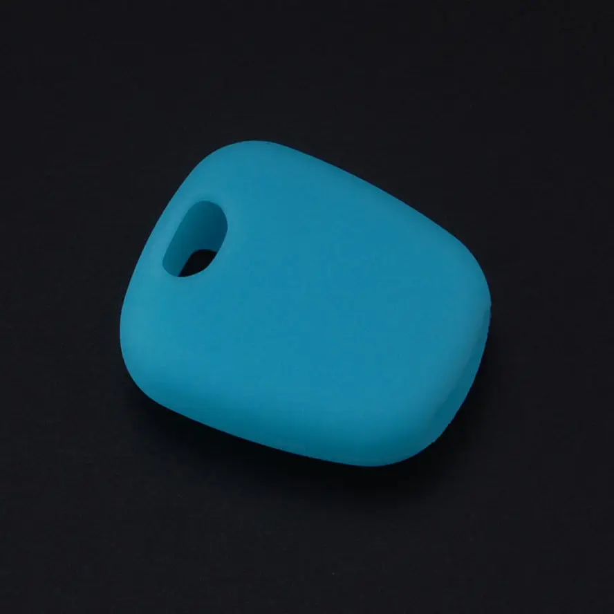 Svetlo modrý silikónový kryt kľúča puzdro pre puzdro pre Peugeot Citroen Car Key diaľkový fob 2BTN Accessories