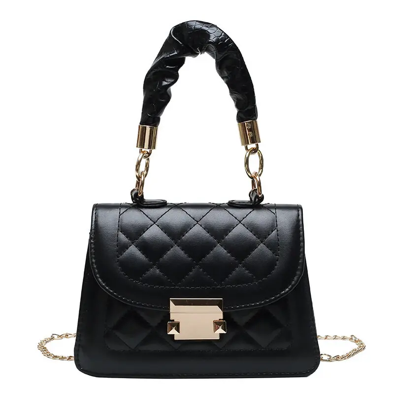 Svetlo zrelý štýl Malý pevný pračie vrecko pre Wome Crossbody Kórejské módne tašky na plece a kabelky