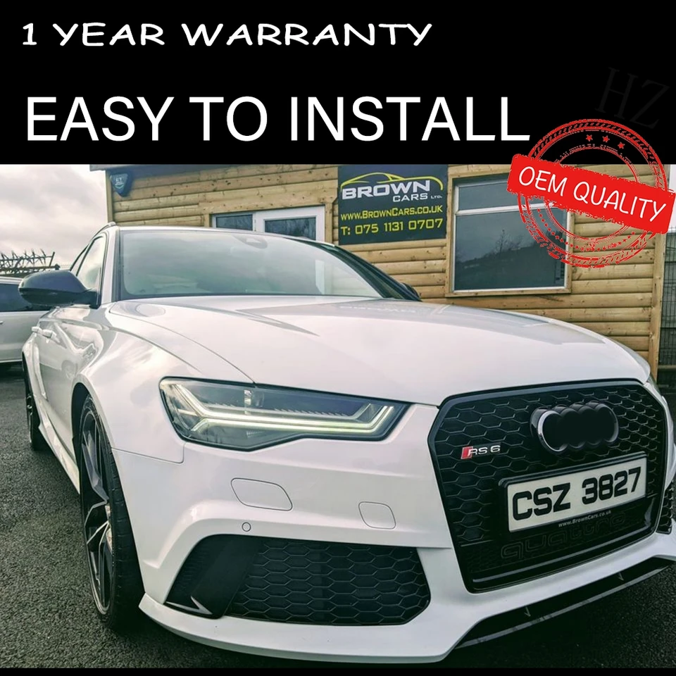 Svetlomet pre Audi A6 2012–2018 C7 12V Auto автомомобильные товары Drl Hella Xenon Lens Hella Hid Hid LED A6 L Automatické príslušenstvo automobilov
