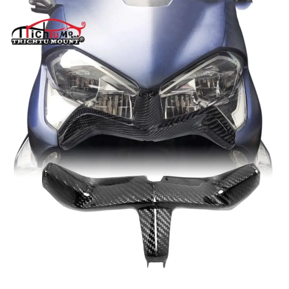 Svetlometový kapotáž predný dolný zobák nosový kužeľový kryt kryt predlžovania aerodynamických krídiel vhodných pre Yamaha Tmax 530/560 2017-2021