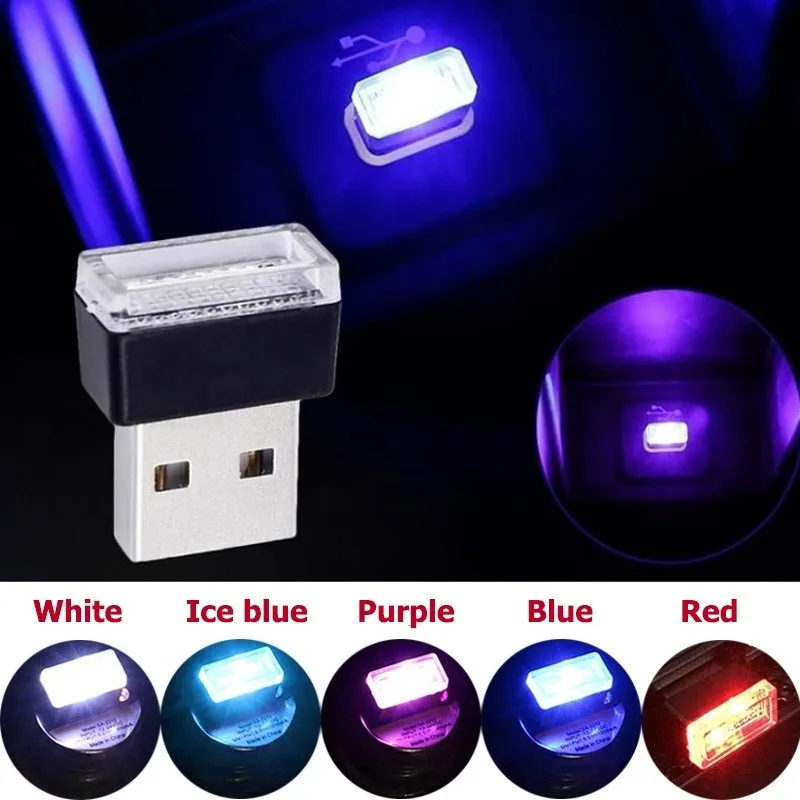 Svetlá atmosféry LED Atmosféry v aute USB pre Toyota Rav4 2006 2007 2008