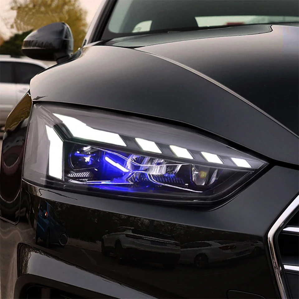 Svetlá hlavy automobilov pre Audi A5 S5 F53 F57 F5E 2017 2018 Aktualizácia 2024 Najnovší dizajn