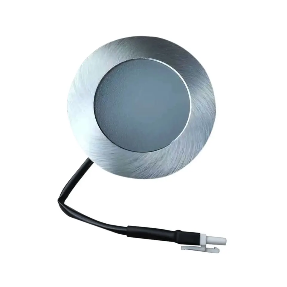 Svetlá kapucňa Hood LED LED 40 mm rezané otvor 12V dc mini dym svetlo ventilátor žiarovka žiarovka 15 W výmena halogénovej žiarovky