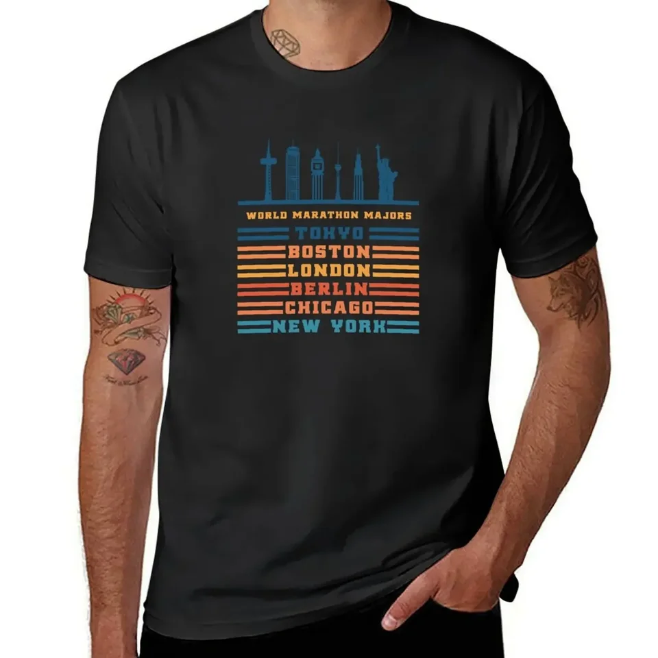 Svetové maratónske veľké tričko