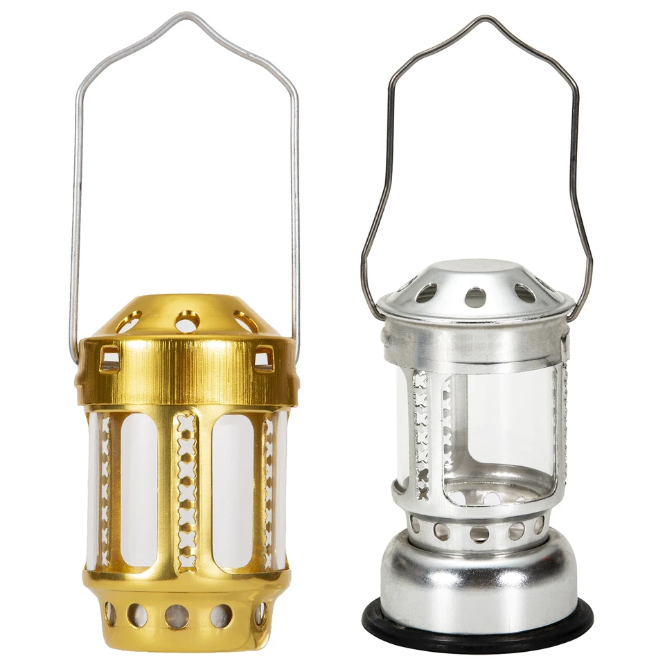 Sviečka Lantern Mini jasná hliníková zliatina mosadz nočný rybolov visiaci sviečka lampa vonkajšia kempingová rybárska sviečka sviečka