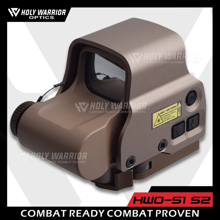 Svätý bojovník SHW1 Silver potiahnutý sklenený ekv. EQTECH EXP-S3 HOLOGRACKOVÝ SICK RED DOT Lov alebo Airsoft GBB AEG Použite úplné obnovenie detailov