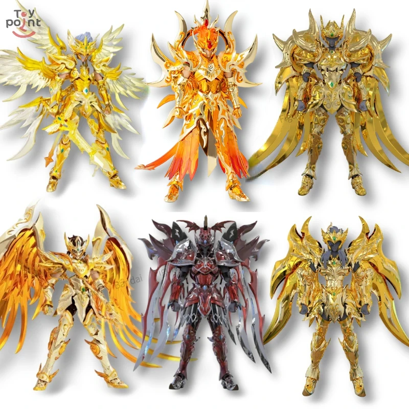 Svätý Seiya mýth tkanina Toypoint Zeus Apollo Ares Strečko Scorpio Aries Anime Anime Model Action figure hobby hobby shfiguarts
