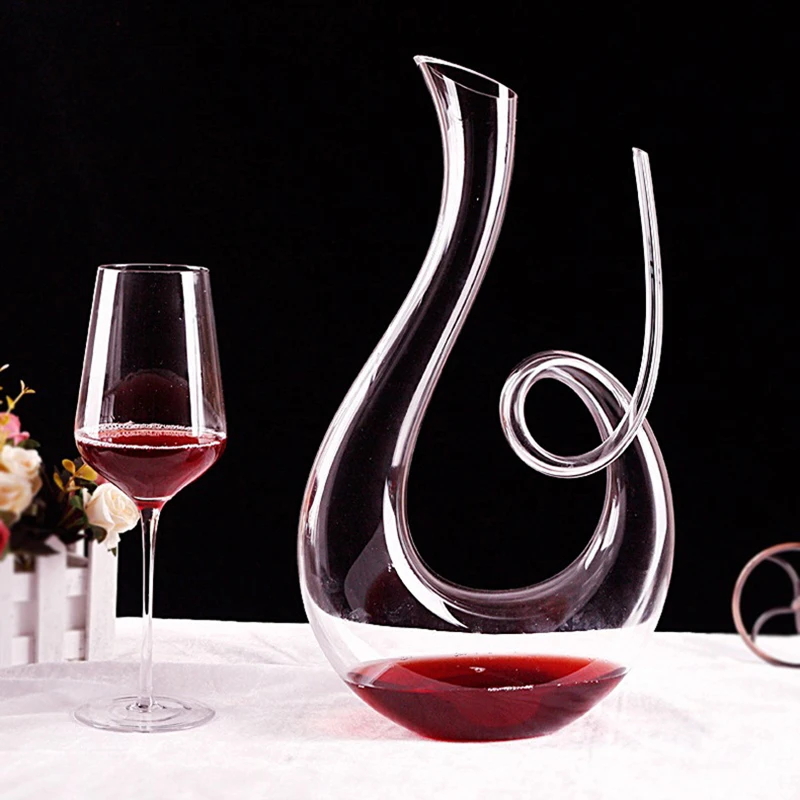 Swan Red Wine Decanters Wine Decanter Ručne fúkané barové večierky Carafe bez módy Crystal Champagne Presnap