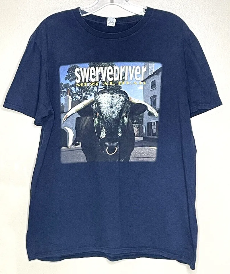 SwerDeRiver Mezcal Head T košeľ Album Cover Pánske veľkosti Veľký Shoegaze 99. sen