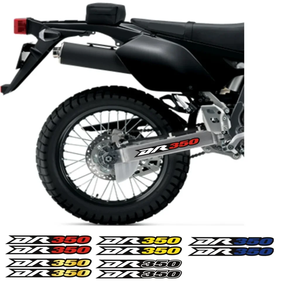 Swing Arm Reťaz hnací hriadeľ hriadeľa vzduchových skriniek Nálepky na nálepky na nálepky pre Suzuki DR350 DR350R DR350SE DR 350 350R 350SE