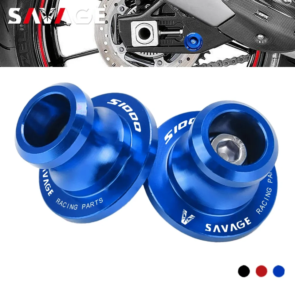 Swingarm Spools Stock Stock Screcks pre BMW S1000RR S1000R S1000XR 2011-2022 S1000 R/RR/XR Motocyklové príslušenstvo CNC Logo